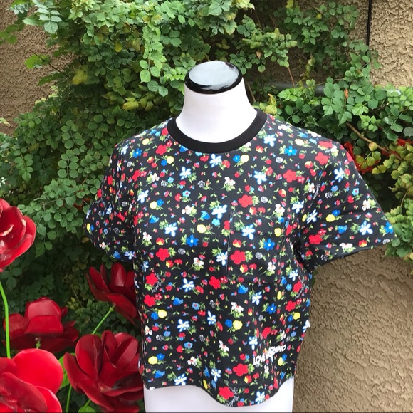 Love Moschino  Colorful floral crop top - Picture 5 of 8